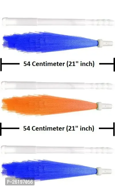 plastic kharata broom (220stick)use for bathroom,wet dry floor,Plastic Wet and Dry Broom(pack of 4)-thumb2
