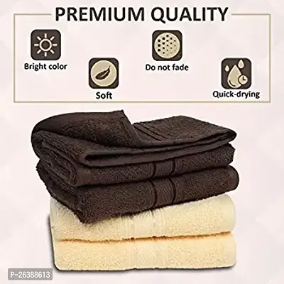 100% Cotton Hand Towel Set,napkin,kitchen cloth,roomal, 500 GSM (30*30)[6pcs] MULTI COLOUR Napkins  (6Sheets)-thumb3