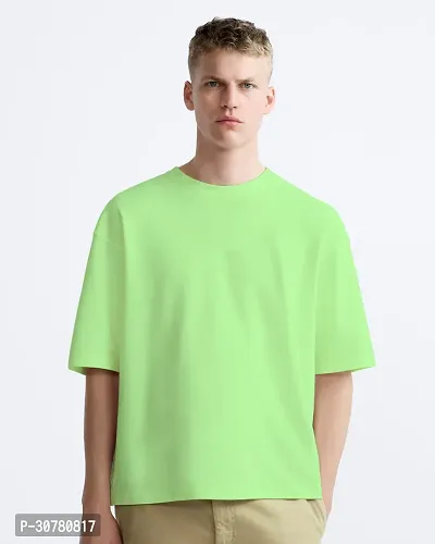 Stylish Oversize Cotton T-shirt For Men-thumb2