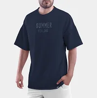 Stylish Oversize Cotton T-shirt For Men-thumb2