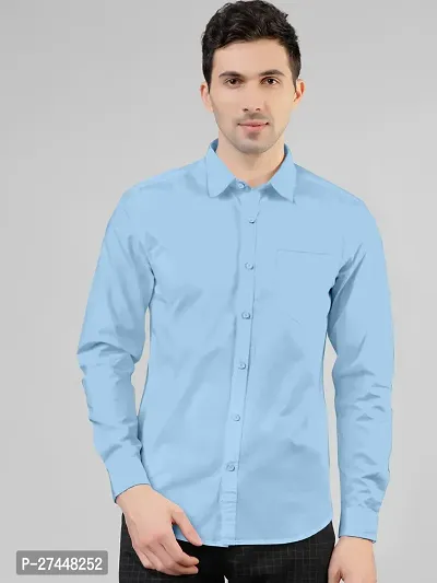 Reliable Lycra Solid Casual Shirts For Men