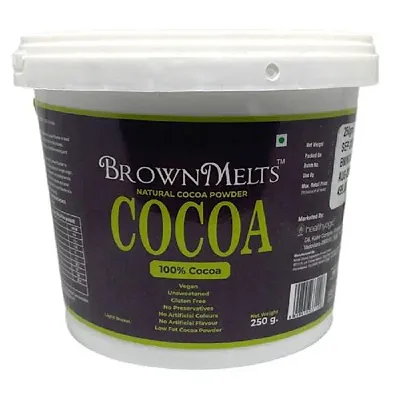 Cocoa Powder (Natural Unsweetened Powder) 250Gm