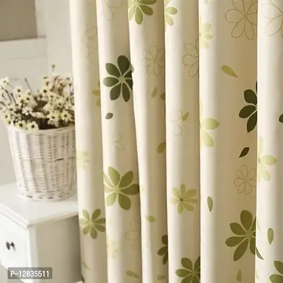 Stylish Multicoloured Polyester Printed Door Curtains