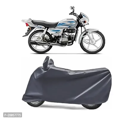 Waterproof Bike Body Cover Compatible with Splendor Dust Proof Cover Protects from Rain and Sunlight Uv Proof | Grey