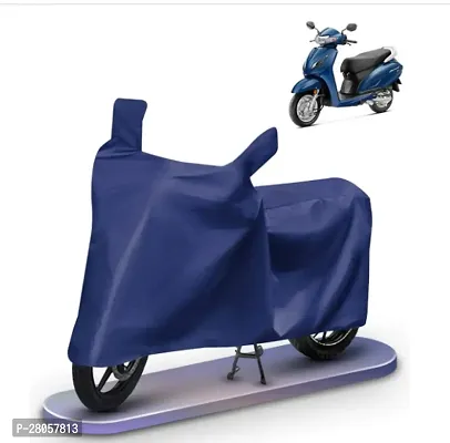 Fabtec Scooty/Scooter Cover for Honda Activa 6G (Blue)-thumb0