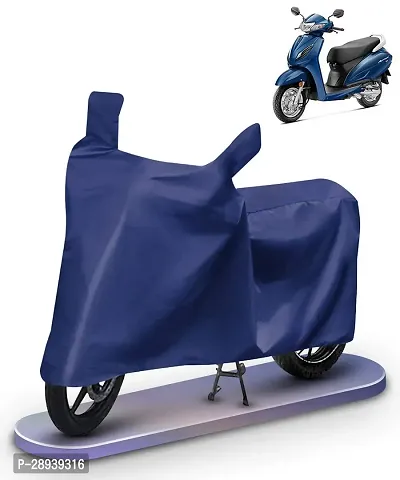 Water-Resistant Bike Cover For Scooty Cover for Honda Activa 6G (Blue)-thumb0