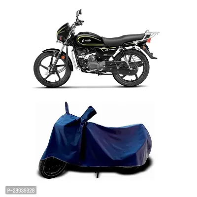 Water-Resistant Bike Cover For BS6, Activa, TVS, Bajaj, Hero, Honda (Black)