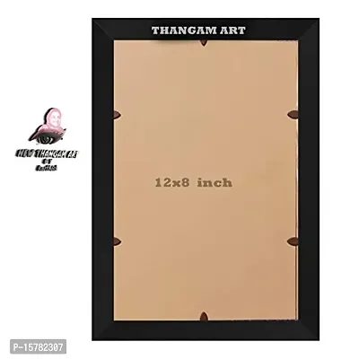 Thangam Art's Matt Finish Laminated Wall Mount  Table Top Empty Photo Frame, A (NTA-FFL-EPF-1208196) Size: 12 x 08 Inches-thumb2