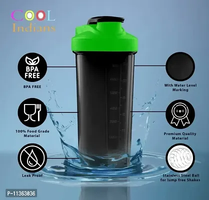 Fitsmen Gym Shaker with Ball Mixer 700ml Shaker-thumb5