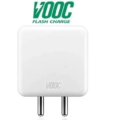 Avaxon 5V/4A Vooc Flash Power Adapter Wall Charger Compatible for Oppo F11 Pro & AII Oppo Smartphone -White (Vooc Adapter Only)