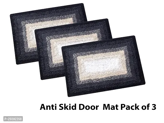 RRCRAFTS Absorbent Door Mat for Indoor Entrancex Non Slip Mat for Front Door Entryway, Soft Cotton Home.-thumb0