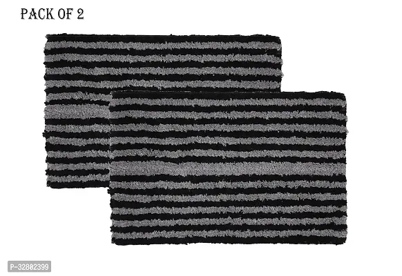 Stylish Cotton Door Mat for Home Pack of 2