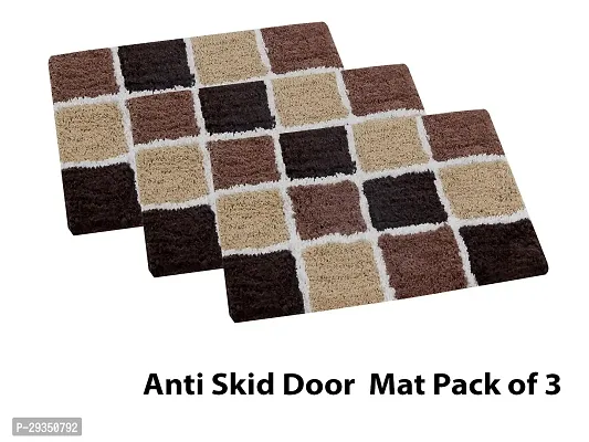 RRCRAFTS Absorbent Door Mat for Indoor Entrancex Non Slip Mat for Front Door Entryway, Soft Cotton Home.-thumb0