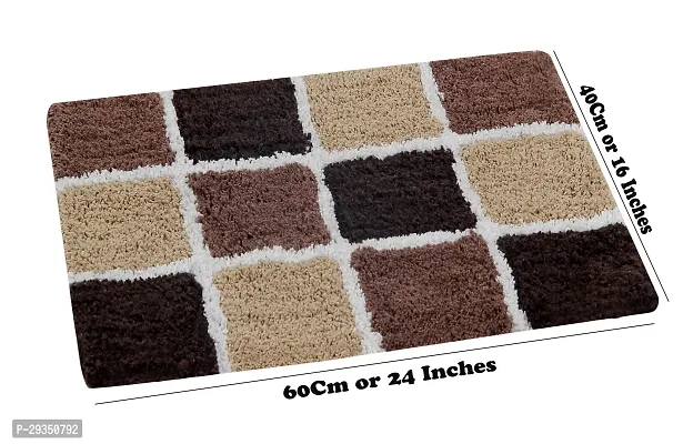 RRCRAFTS Absorbent Door Mat for Indoor Entrancex Non Slip Mat for Front Door Entryway, Soft Cotton Home.-thumb4