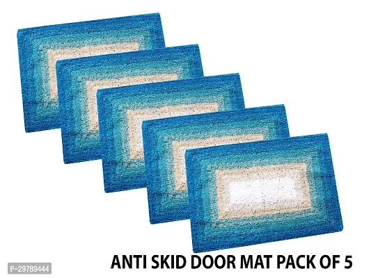 Stylish Cotton Door Mat for Home Pack of 5-thumb0