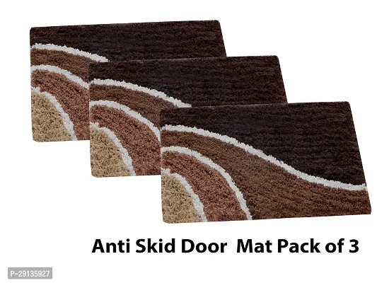 Classic Cotton Water Absorbent Door Mat, Combo-thumb0