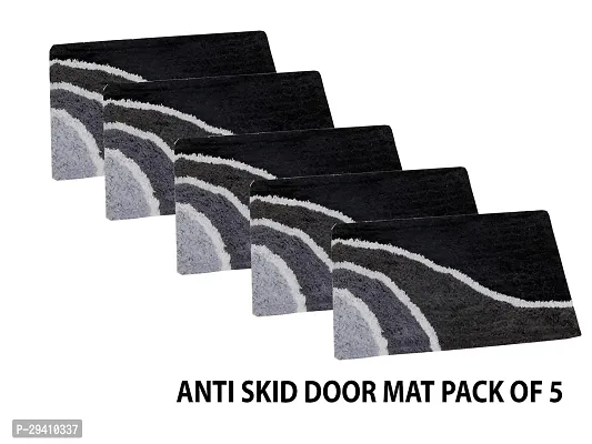 Stylish Cotton Door Mat for Home Pack of 5-thumb0