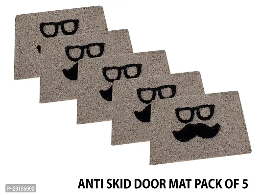 Classic Cotton Water Absorbent Door Mat, Combo-thumb0