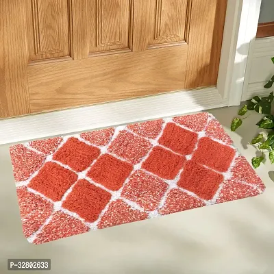 Latest Attractive Cotton Self Pattern Door Mat-thumb0