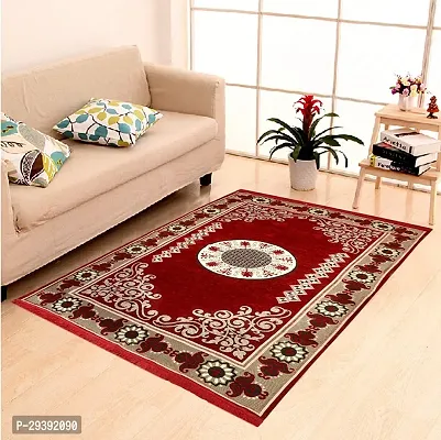 Velvet Carpet, Rug(152 cm, X 213 cm, Rectangle)-thumb0