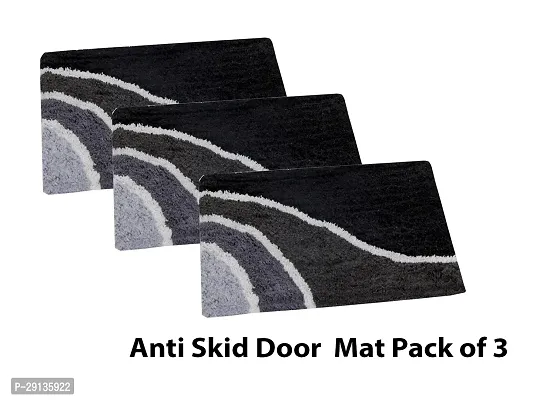 Classic Cotton Water Absorbent Door Mat, Combo-thumb0