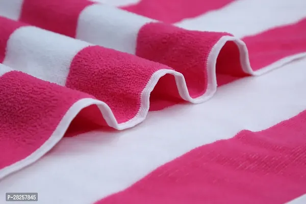 Soft Microfiber Striped Bath Towel-thumb2