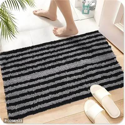 Door Mat for Indoor Entrancex Non Slip Mat for Front Door Entryway, Soft Cotton Home. Hotel Balcony Floor Carpet, Floor Mats for Home, KitchenFloor Door Mat |-(55x35cm)_Black Grey Mix3977208392391a