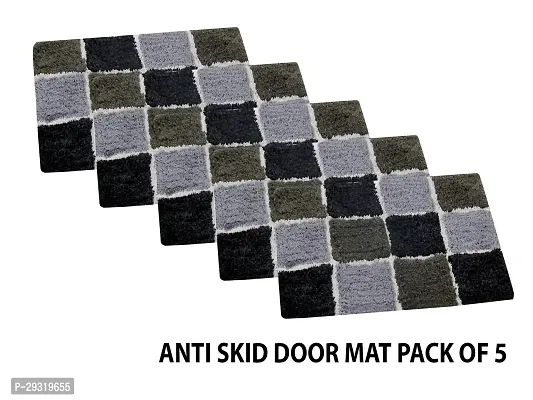 RRCRAFTS Absorbent Door Mat for Indoor Entrancex Non Slip Mat for Front Door Entryway, Soft Cotton Home.-thumb0