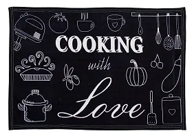 RRCRAFTS Printed Kitchen Floor Mat  Runner with Anti Skid Backing, Set of 2 (40 x 130  40 x 60 cm)-thumb2