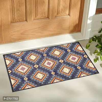 Designer Multicoloured Polyester Printed Door Mats Size (66x91cm)