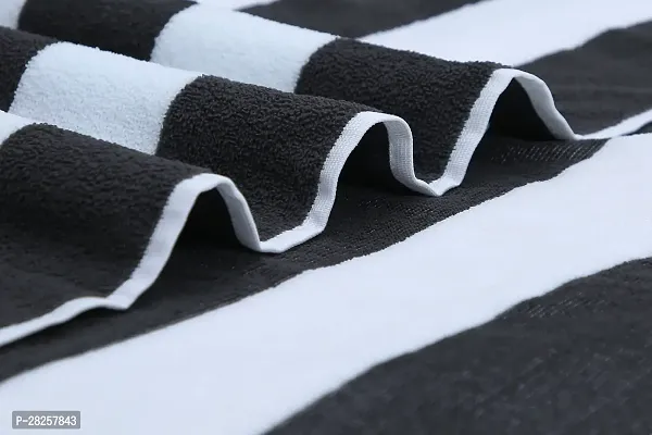 Soft Microfiber Striped Bath Towel-thumb2