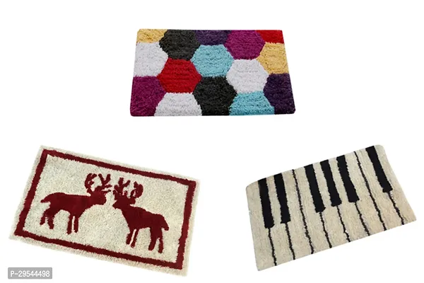 RRCRAFTS Absorbent Door Mat for Indoor Entrancex Non Slip Mat for Front Door Entryway, Soft Cotton Home.