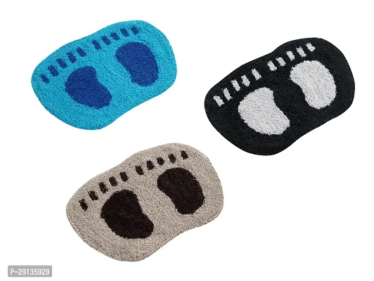 Classic Cotton Water Absorbent Door Mat, Combo-thumb0