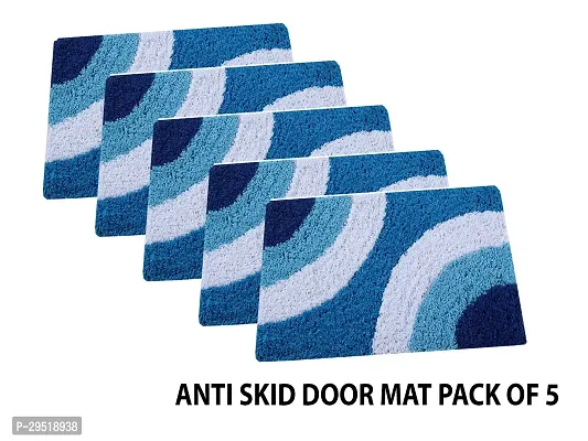 Stylish Cotton Door Mat for Home Pack of 5-thumb0