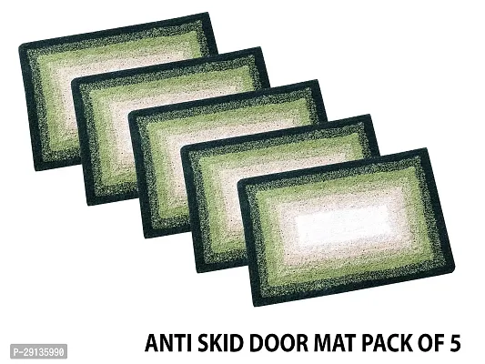 Classic Cotton Water Absorbent Door Mat, Combo-thumb0