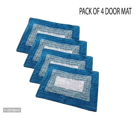 Stylish Cotton Door Mat for Home Pack of 4-thumb0