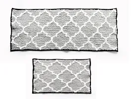 RRCRAFTS Micro Kitchen Floor Mat  Runner with Anti Skid Backing, Set of 2 (40 x 130  40 x 60 cm)-thumb1