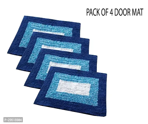 Stylish Cotton Door Mat for Home Pack of 4-thumb0