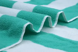 Soft Microfiber Striped Bath Towel-thumb1