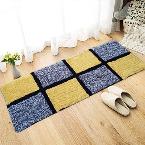Cotton Bedside Carpet (20*48 Inches)