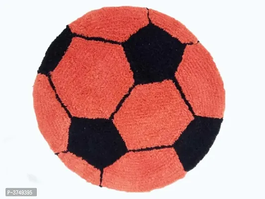 Cotton Kids Design Ball shaped Mat with anti skid Back
