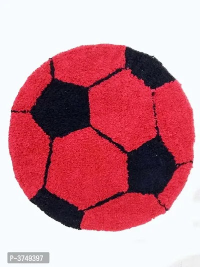 Cotton Kids Design Ball shaped Mat with anti skid Back