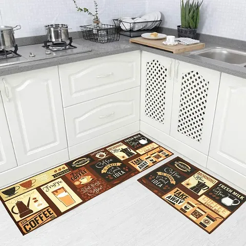 Digital Printed Combo Mat For Kitchen