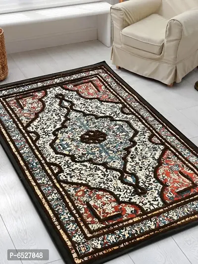 Floral Carpet Rug for Living, Dinning, Office, Rooms and Bedroom, Hallway Carpet-thumb0