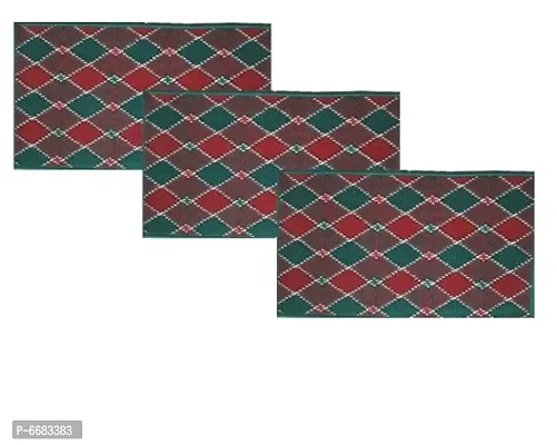 Graceful Fancy Doormats(Pack of 3)