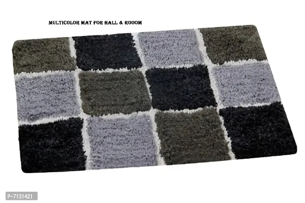 Cotton Doormat Elegent Design with Anti Skip 40 x 60 cm-thumb0