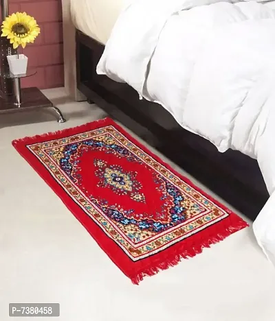 Area Rugs Prayer Mat/Aasan/Pooja Mat/Meditation Mat/Multipurpose Carpet-4 x 2 Feet, (Standard)-thumb0
