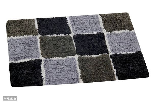 Multicolor Cotton door mat with anti skid  (40 CM X 60 CM)-thumb0