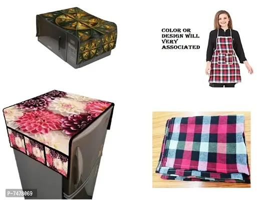 Fridge top cover ,Microwave top cover,Cotton apron,kitchen towel