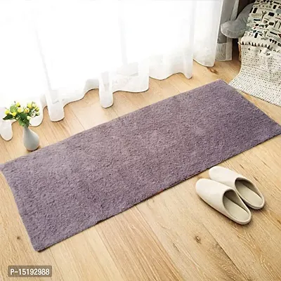 Pain Cotton Runner Bedside Carpet Size - 20 X 48 Inches-thumb0